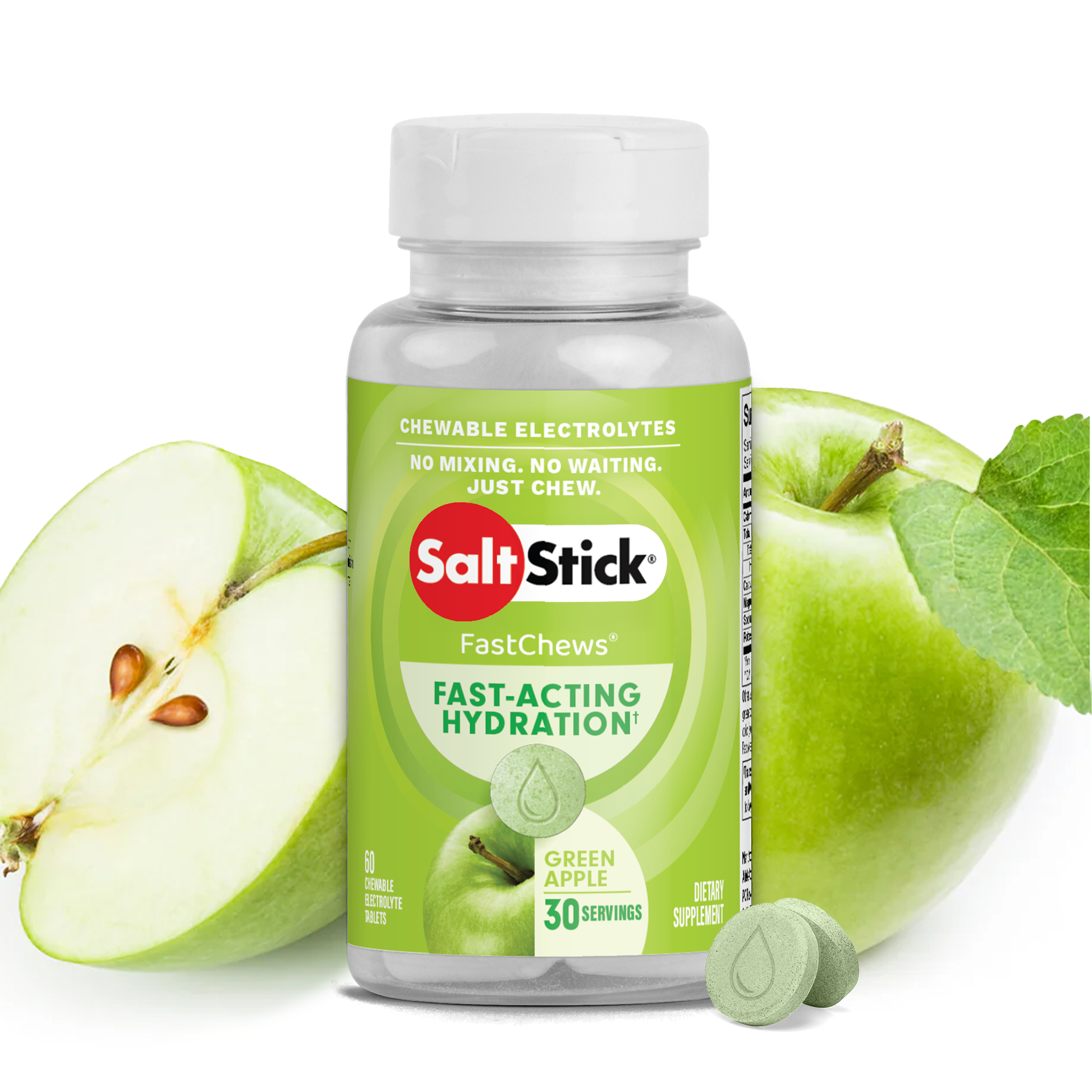 Saltstick Fastchews Green Apple