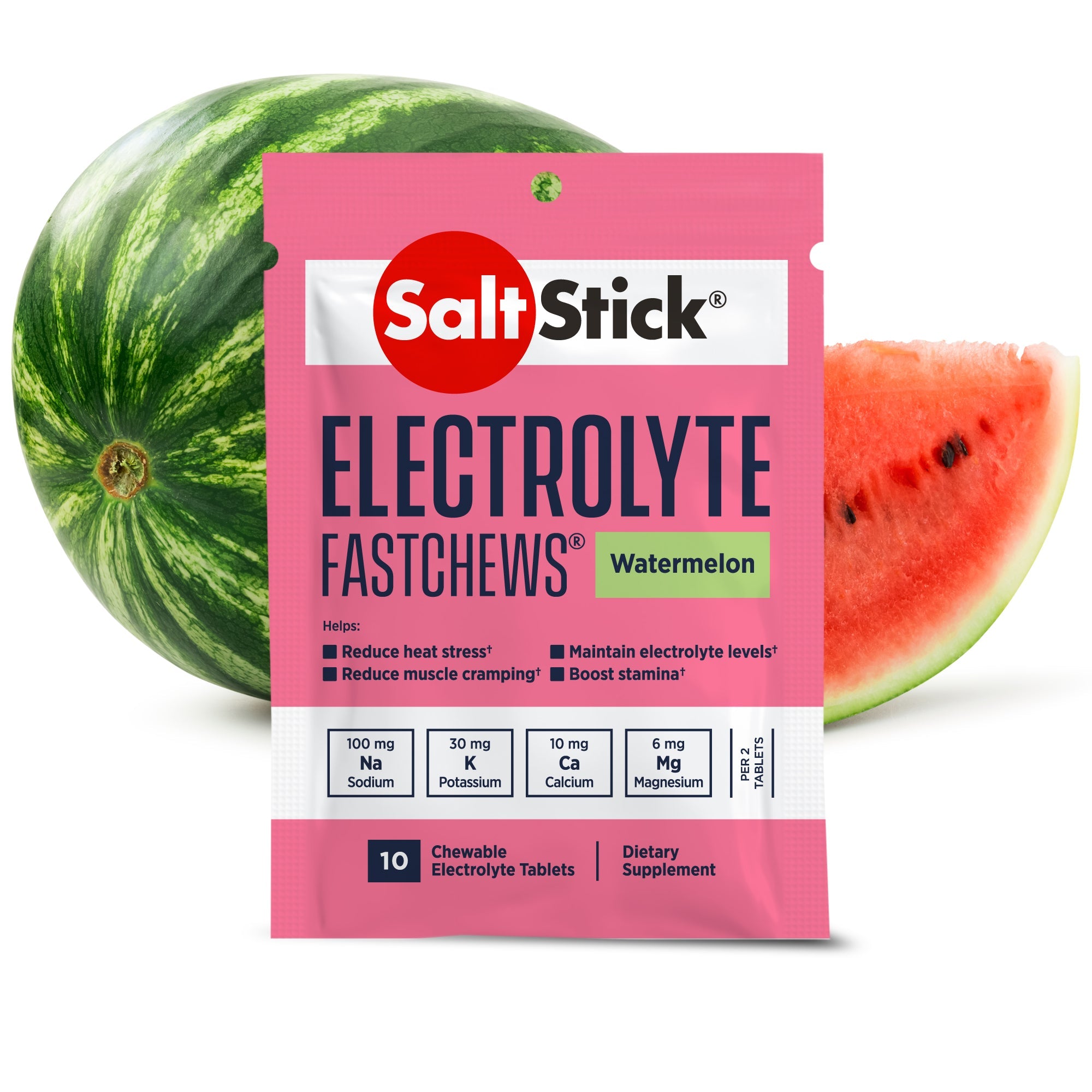 Saltstick Fastchews Watermelon 10ct